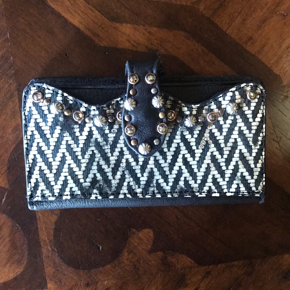 Double J Snake Skin Wallet